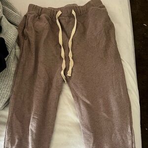 Tan sweatpants